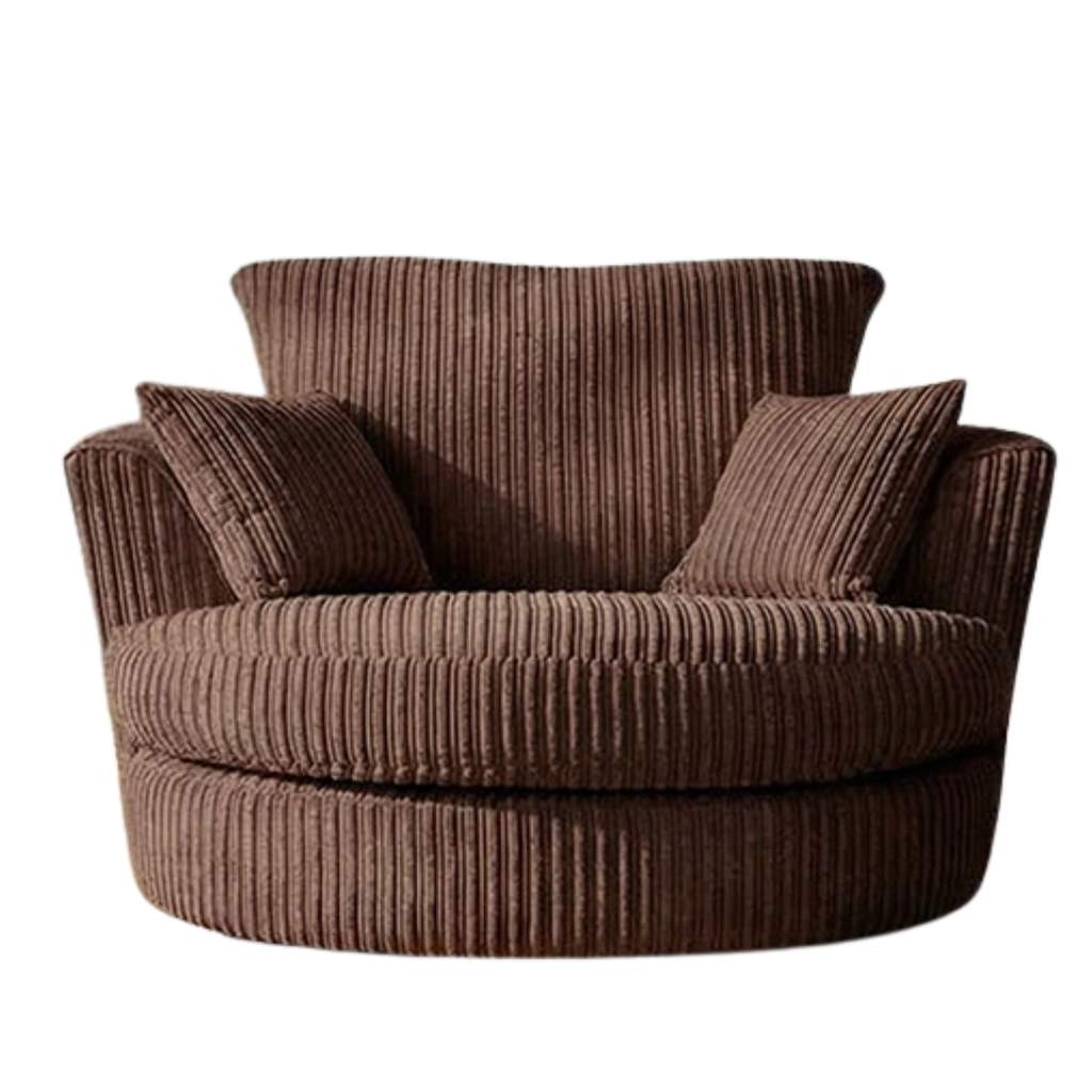 Chicago Full Back Fabric Living Room Sofa