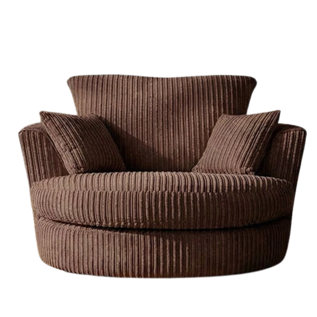 Chicago Full Back Fabric Living Room Sofa