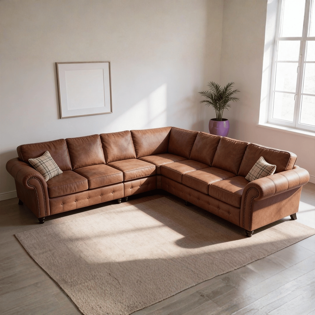 Oakland Fabric Living Room Sofa