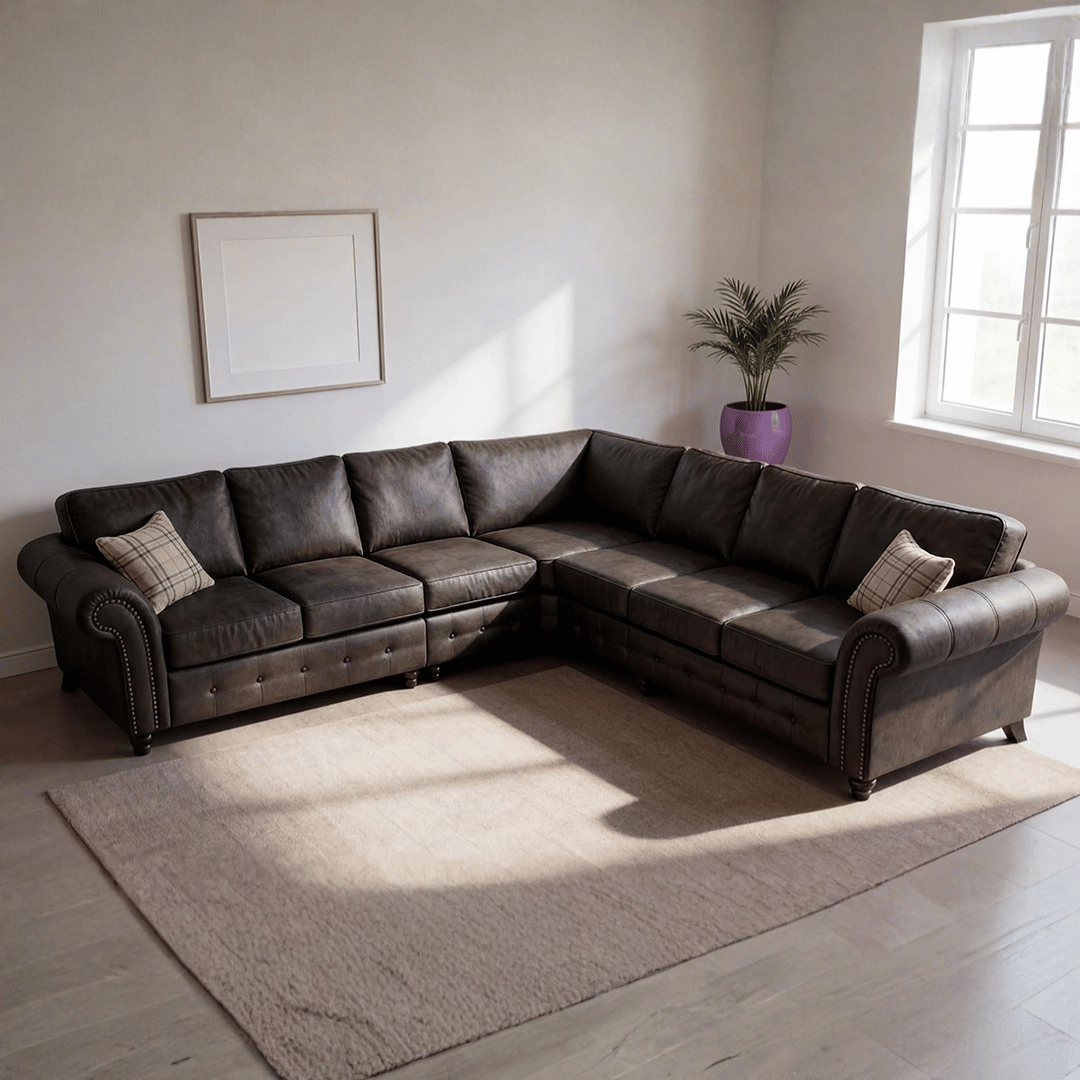 Oakland Fabric Living Room Sofa