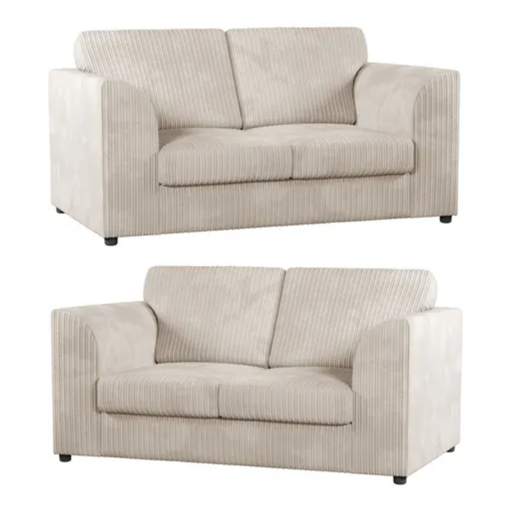 Chicago Full Back Fabric Living Room Sofa