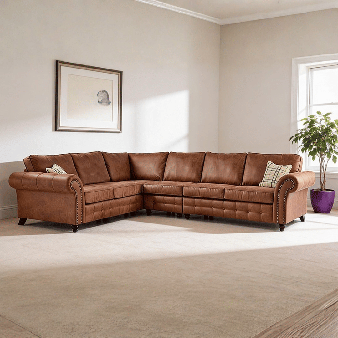 Oakland Fabric Living Room Sofa