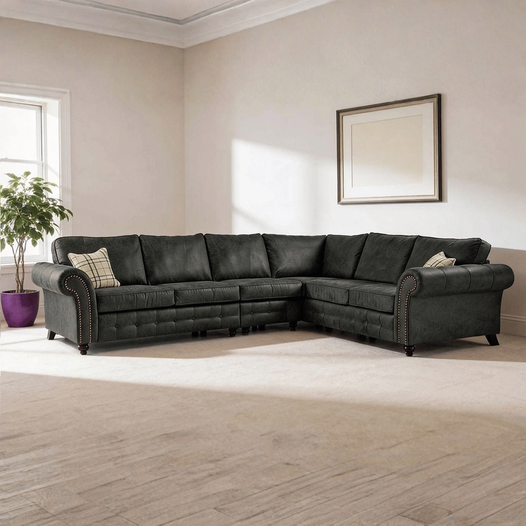 Oakland Fabric Living Room Sofa