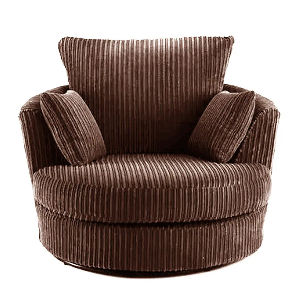 London Jumbo Cord Fabric Living Room Sofa