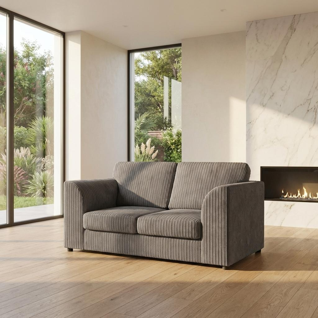 Chicago Full Back Fabric Living Room Sofa