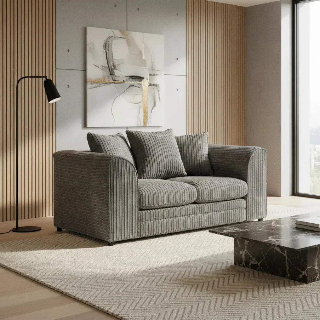 Chicago Jumbo Cord Living Room Sofa