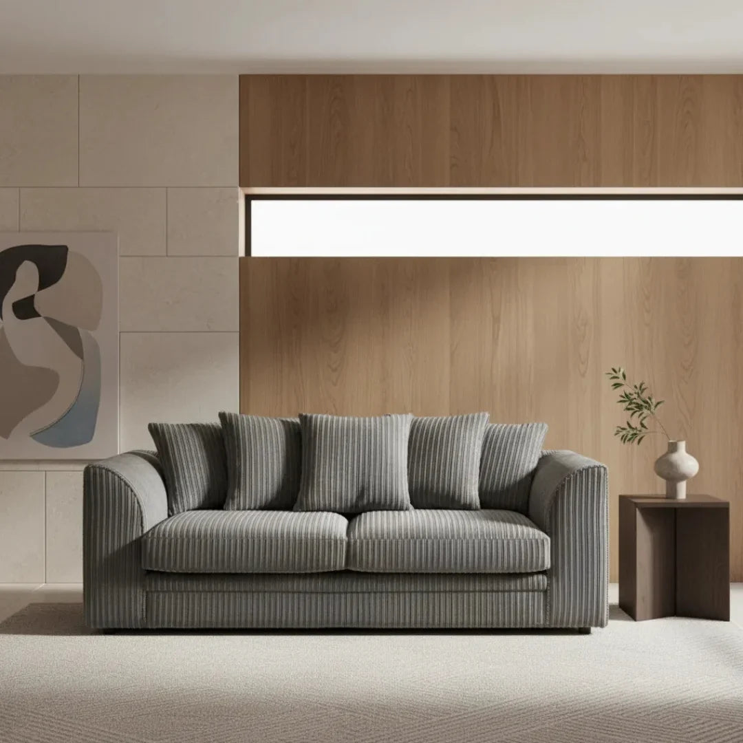 Chicago Jumbo Cord Living Room Sofa