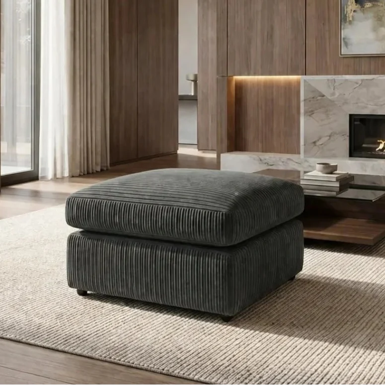 London Jumbo Cord Fabric Living Room Sofa
