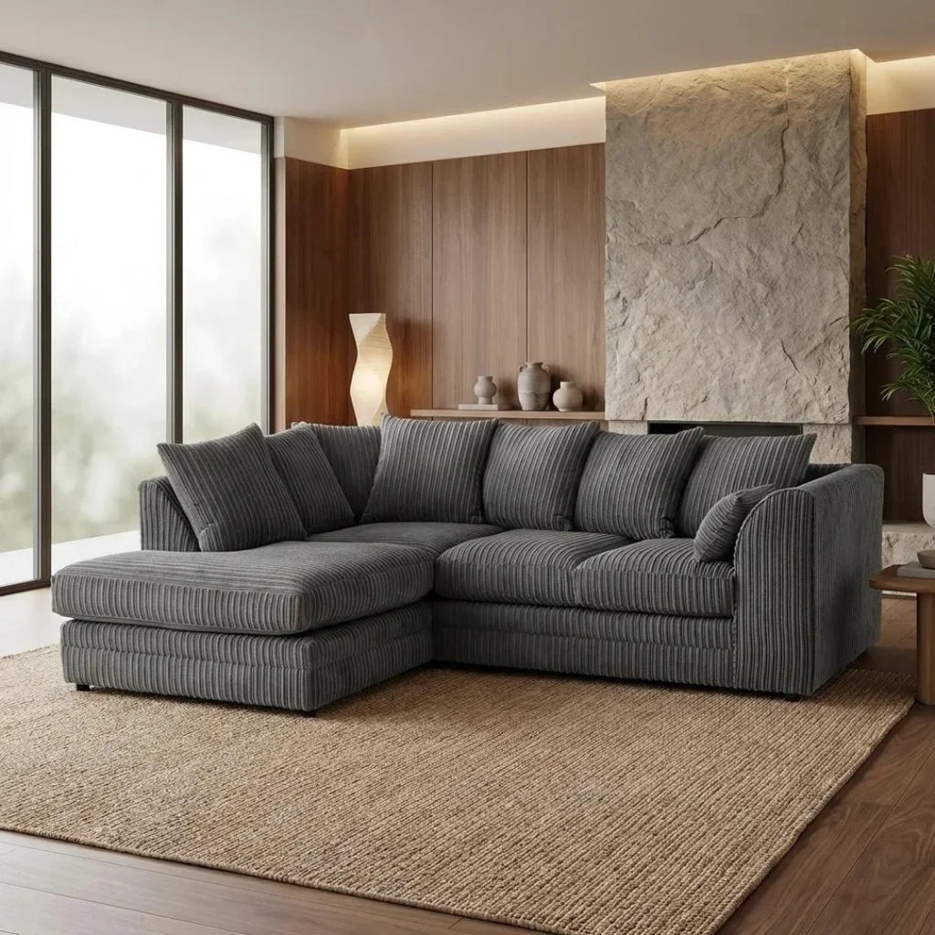 Chicago Jumbo Cord Living Room Sofa