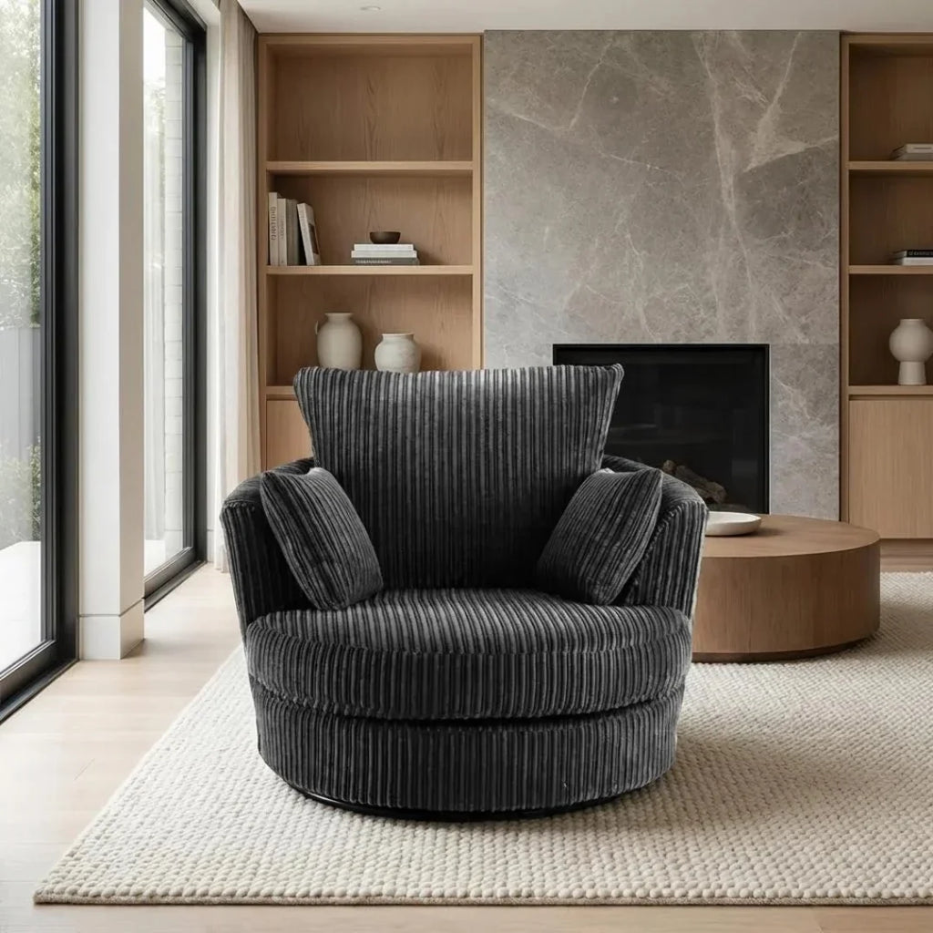 Chicago Jumbo Cord Living Room Sofa
