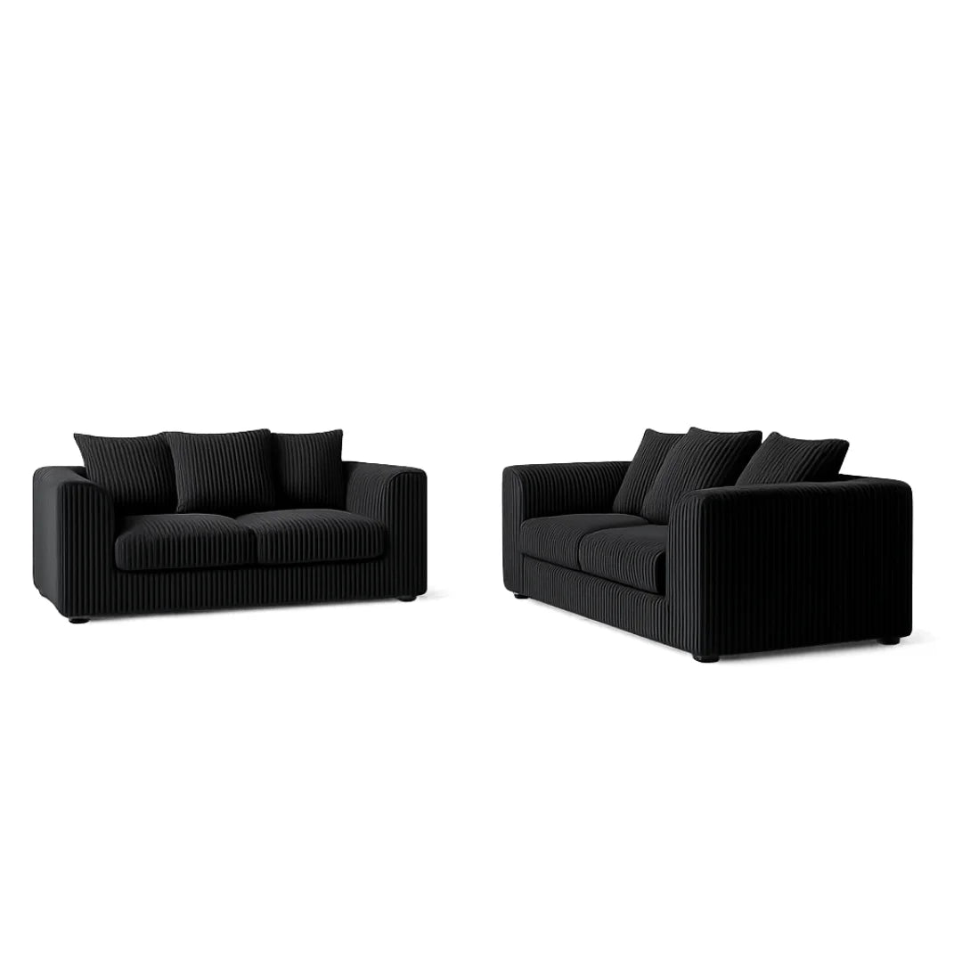 Chicago Jumbo Cord Living Room Sofa