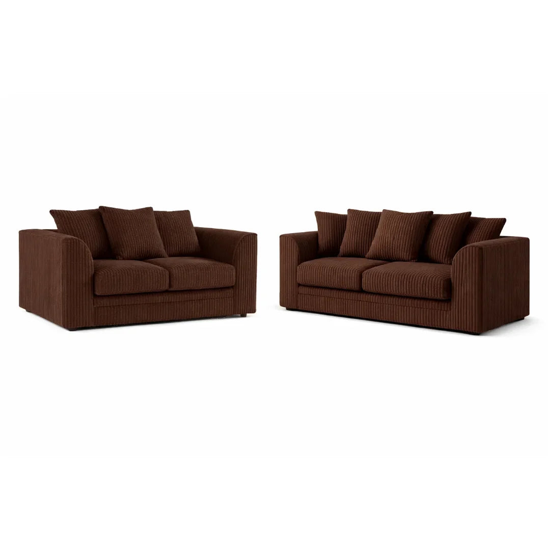 Chicago Jumbo Cord Living Room Sofa