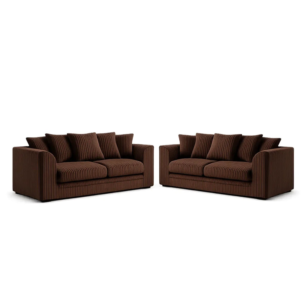 Chicago Jumbo Cord Living Room Sofa