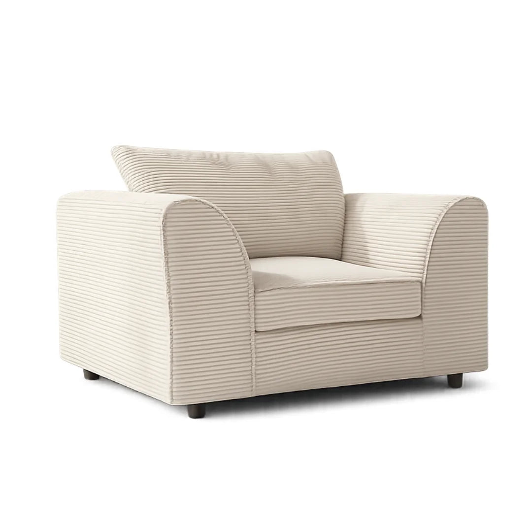 Chicago Jumbo Cord Living Room Sofa