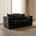 Glitz Crushed Velvet Living Room Sofa