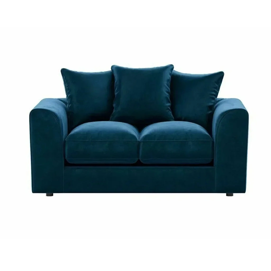 Gavelle Plush Fabric Living Room Sofa
