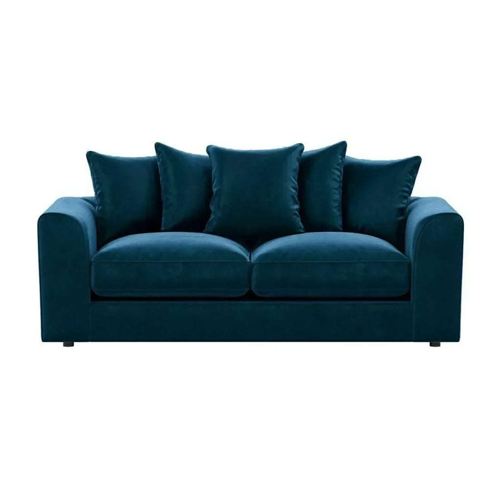 Gavelle Plush Fabric Living Room Sofa