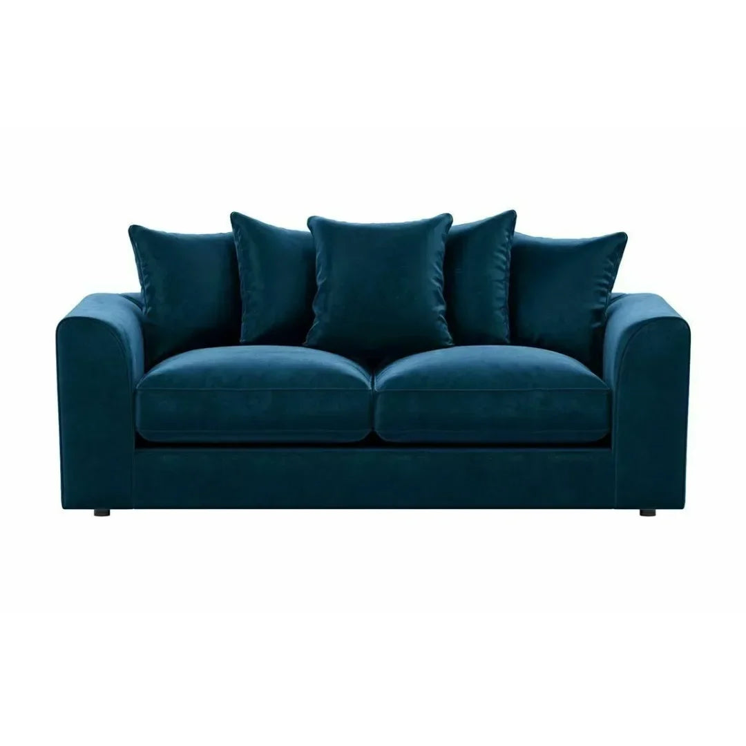Gavelle Plush Fabric Living Room Sofa