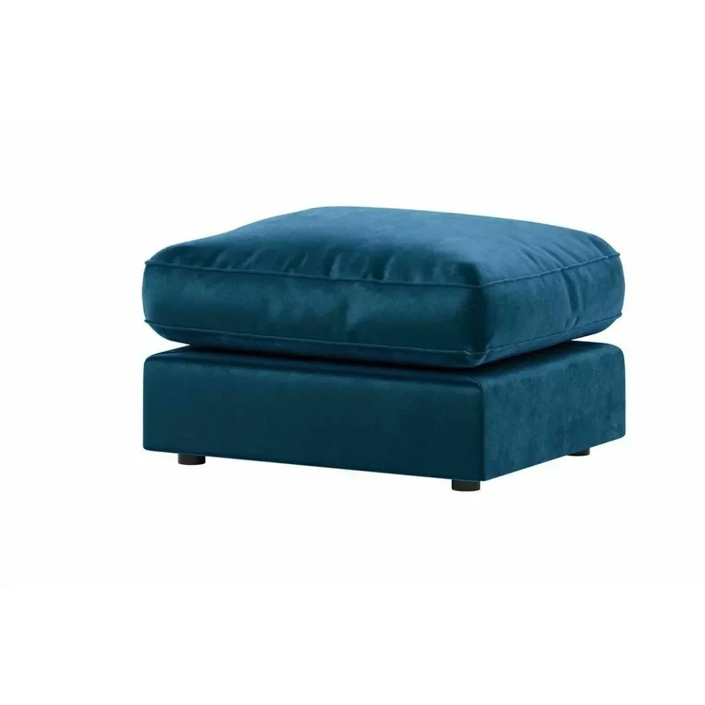 Gavelle Plush Fabric Living Room Sofa