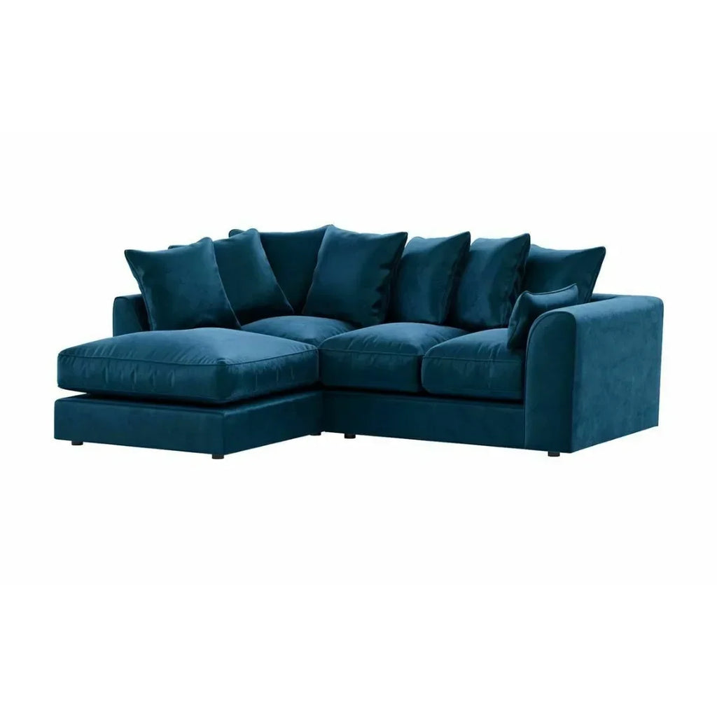 Gavelle Plush Fabric Living Room Sofa