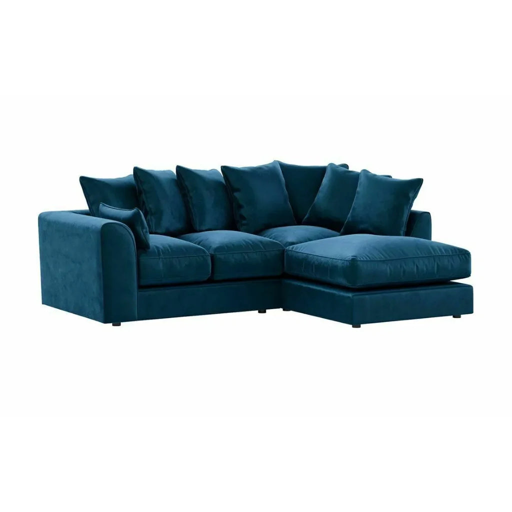 Gavelle Plush Fabric Living Room Sofa