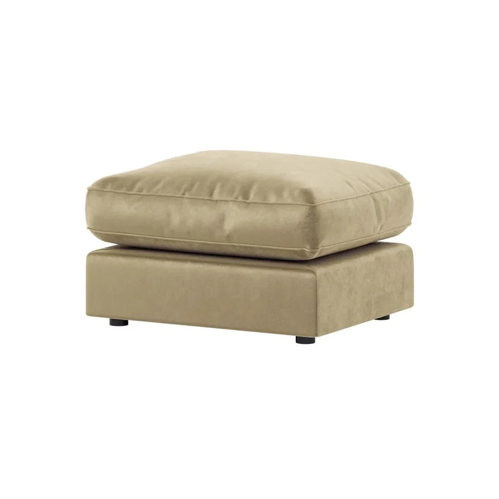 Gavelle Plush Fabric Living Room Sofa