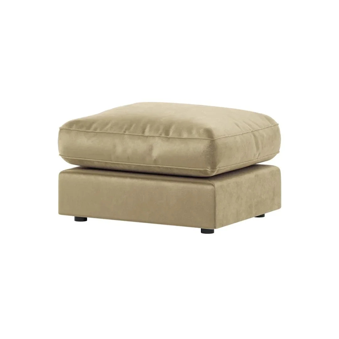 Gavelle Plush Fabric Living Room Sofa