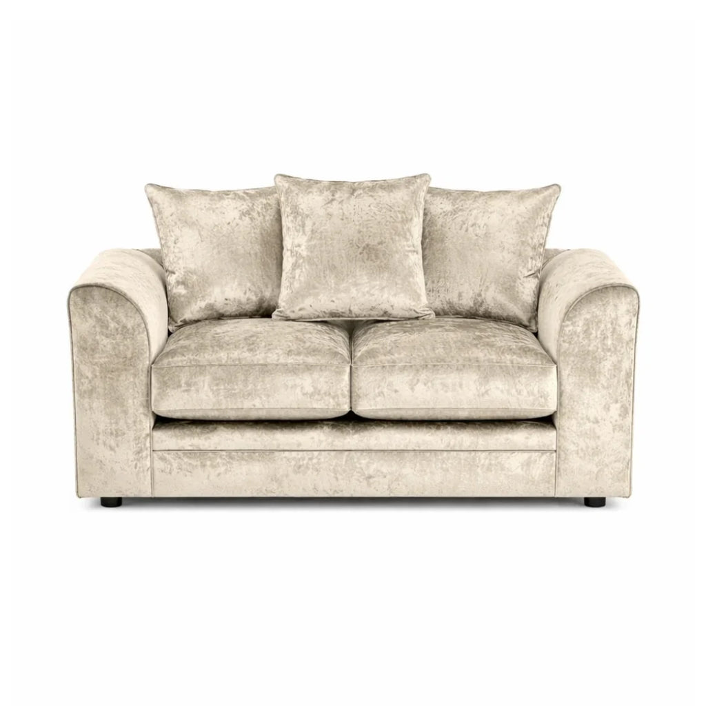 Glitz Crushed Velvet Living Room Sofa