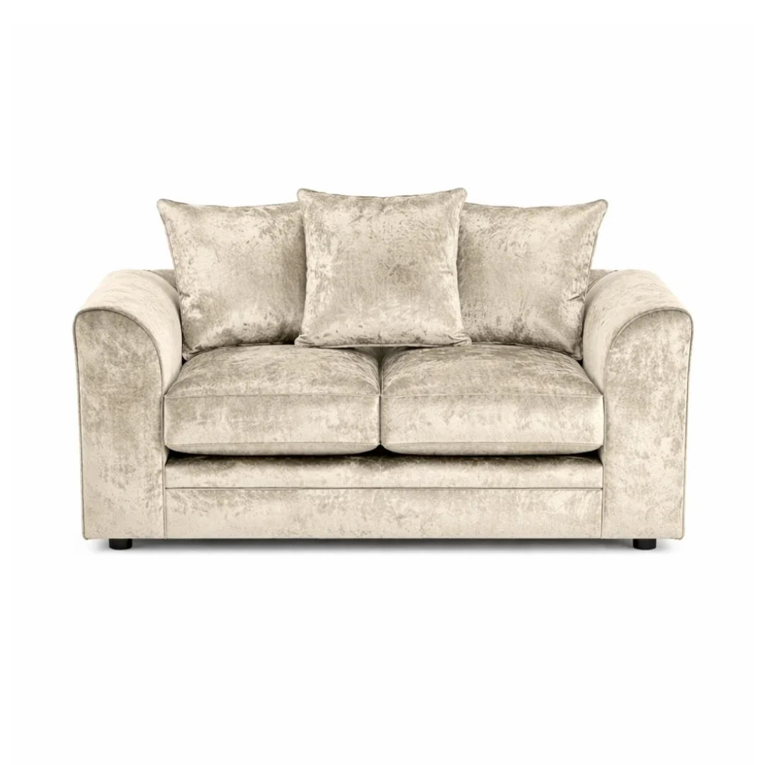 Glitz Crushed Velvet Living Room Sofa