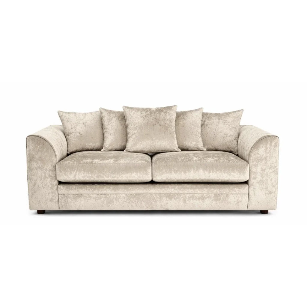 Glitz Crushed Velvet Living Room Sofa