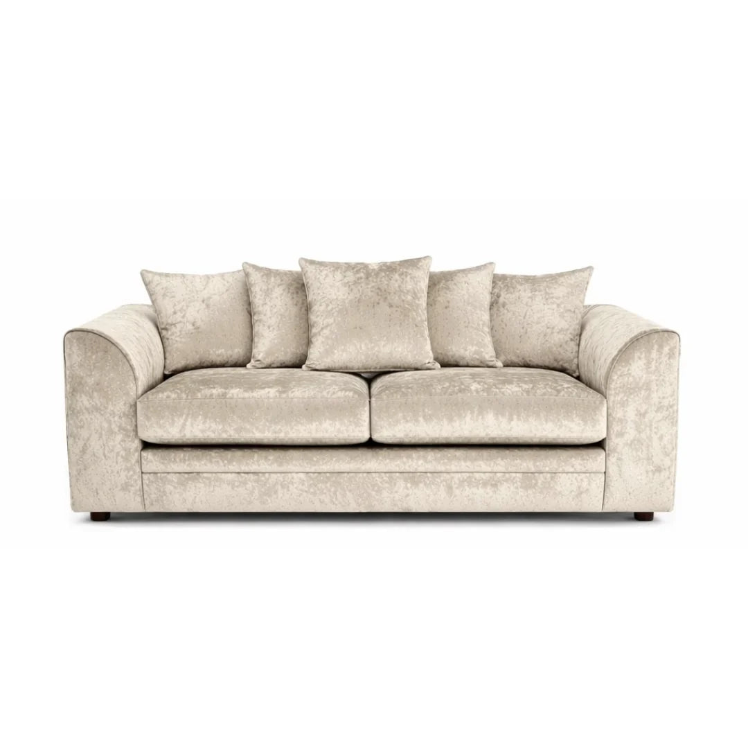 Glitz Crushed Velvet Living Room Sofa