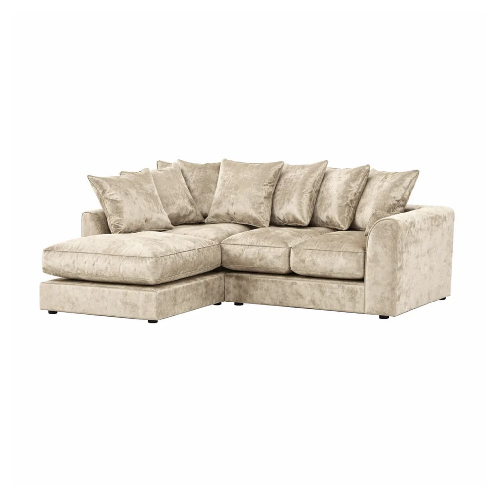 Glitz Crushed Velvet Living Room Sofa