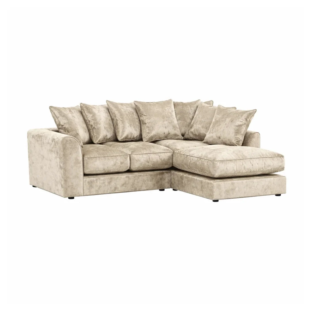 Glitz Crushed Velvet Living Room Sofa