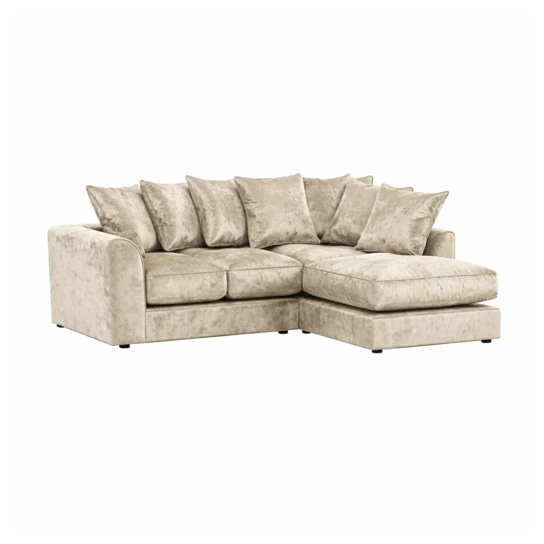 Glitz Crushed Velvet Living Room Sofa
