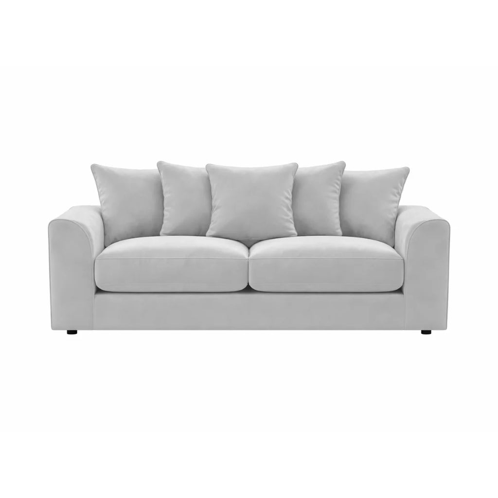 Gavelle Plush Fabric Living Room Sofa