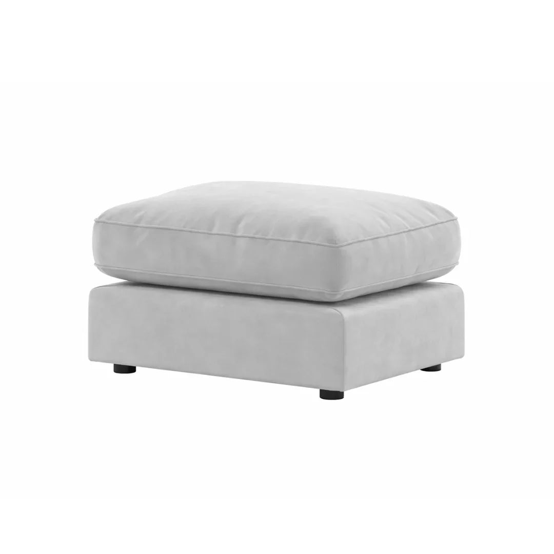 Gavelle Plush Fabric Living Room Sofa