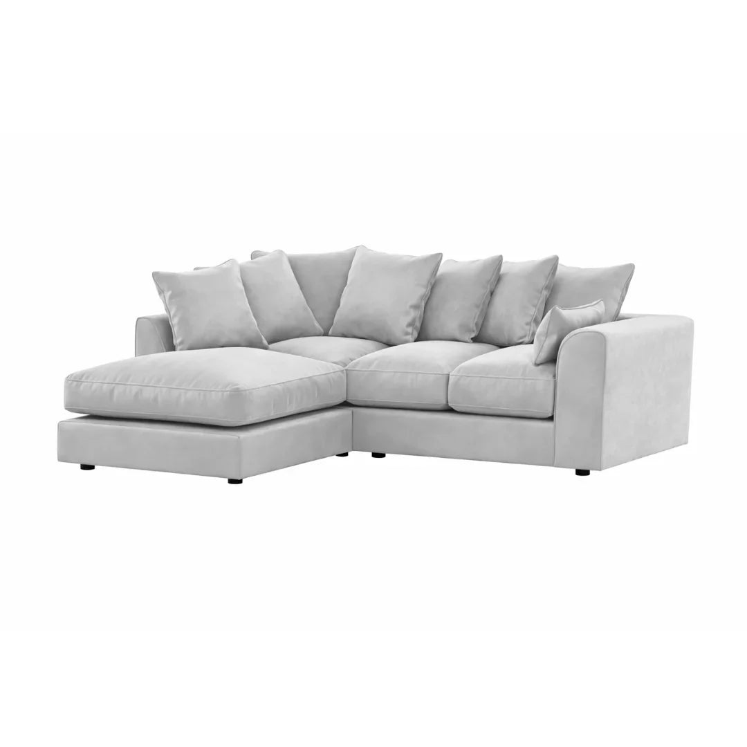 Gavelle Plush Fabric Living Room Sofa