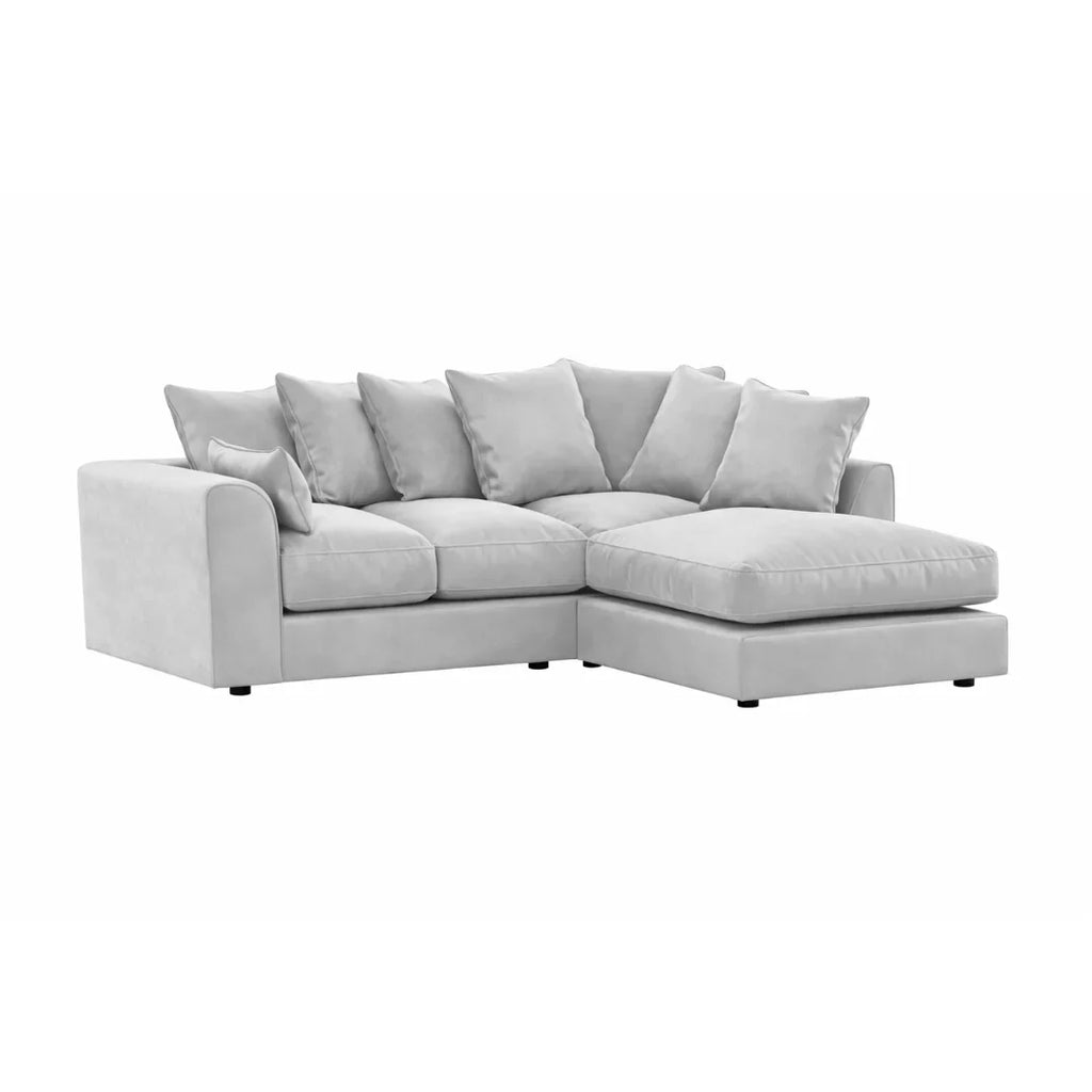 Gavelle Plush Fabric Living Room Sofa