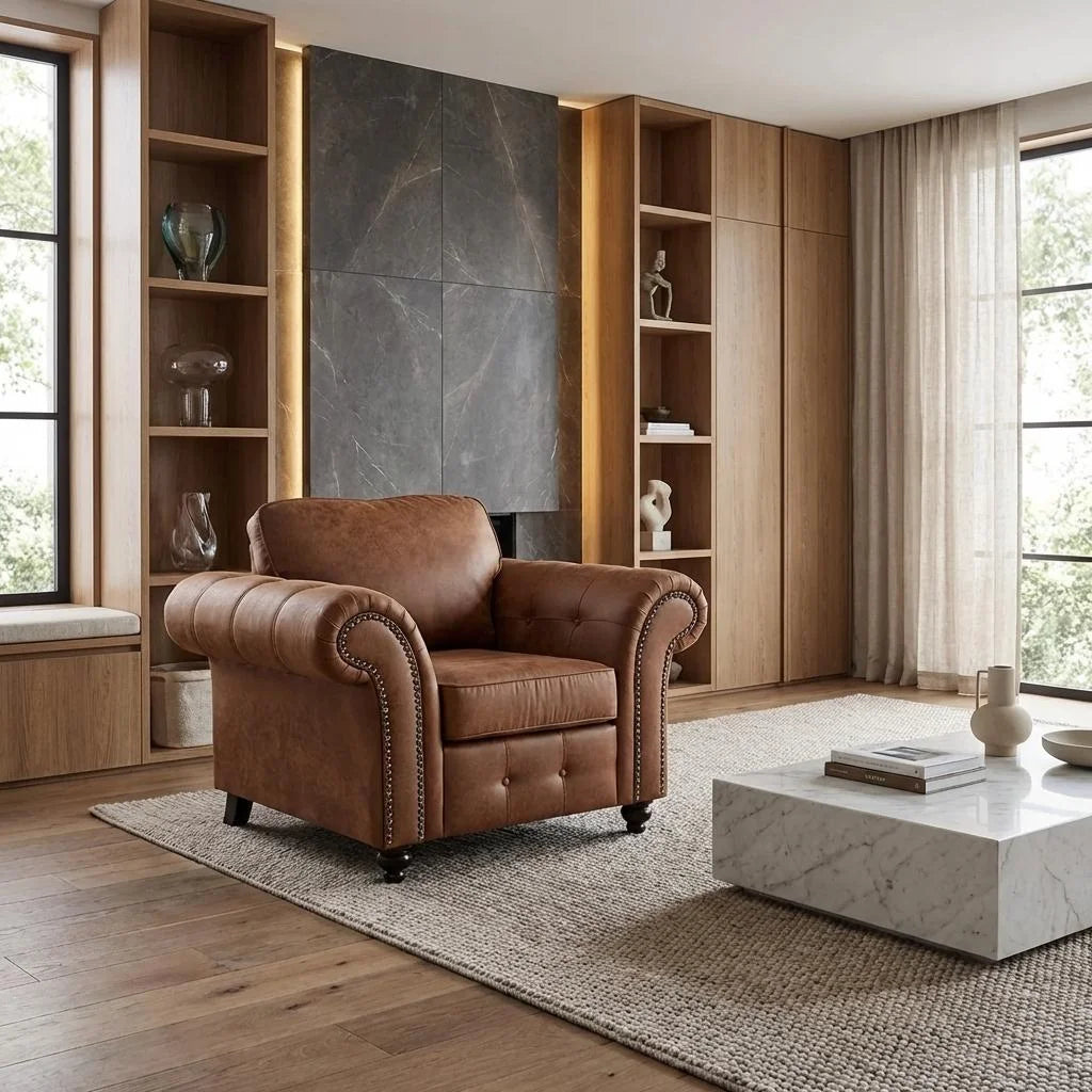Oakland Fabric Living Room Sofa