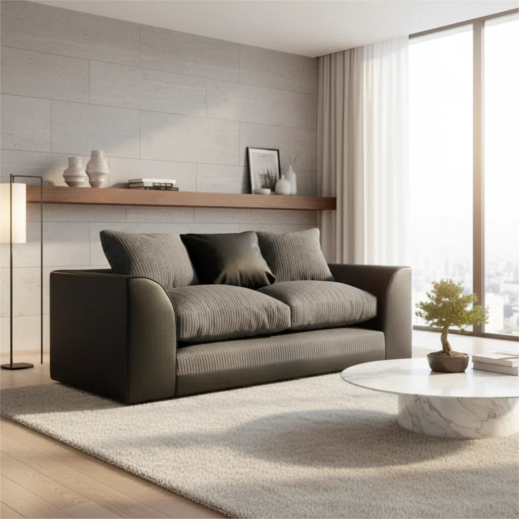 Cheswick Chenille Fabric Living Room Sofa