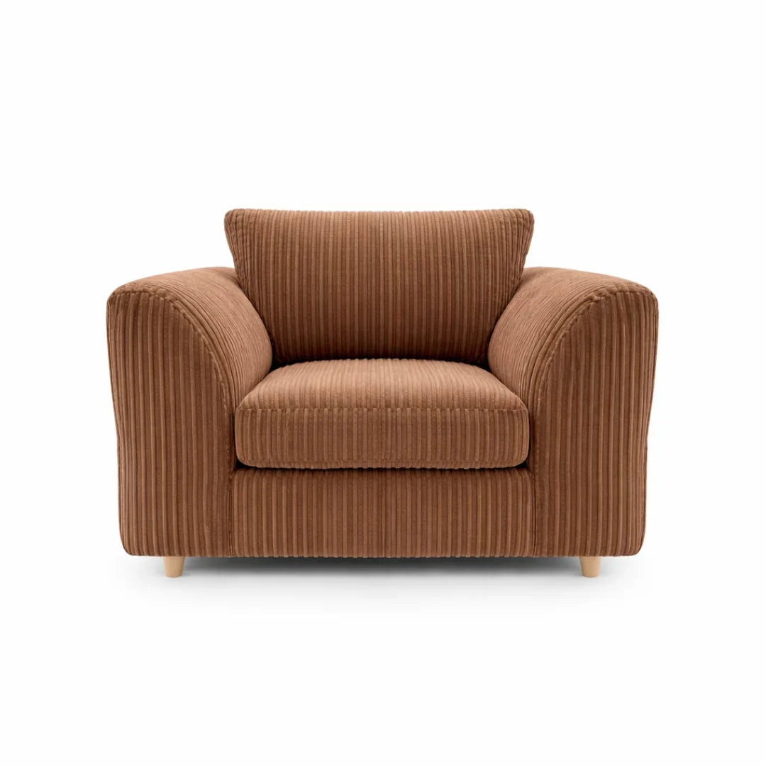 Havena Jumbo Cord Living Room Sofa