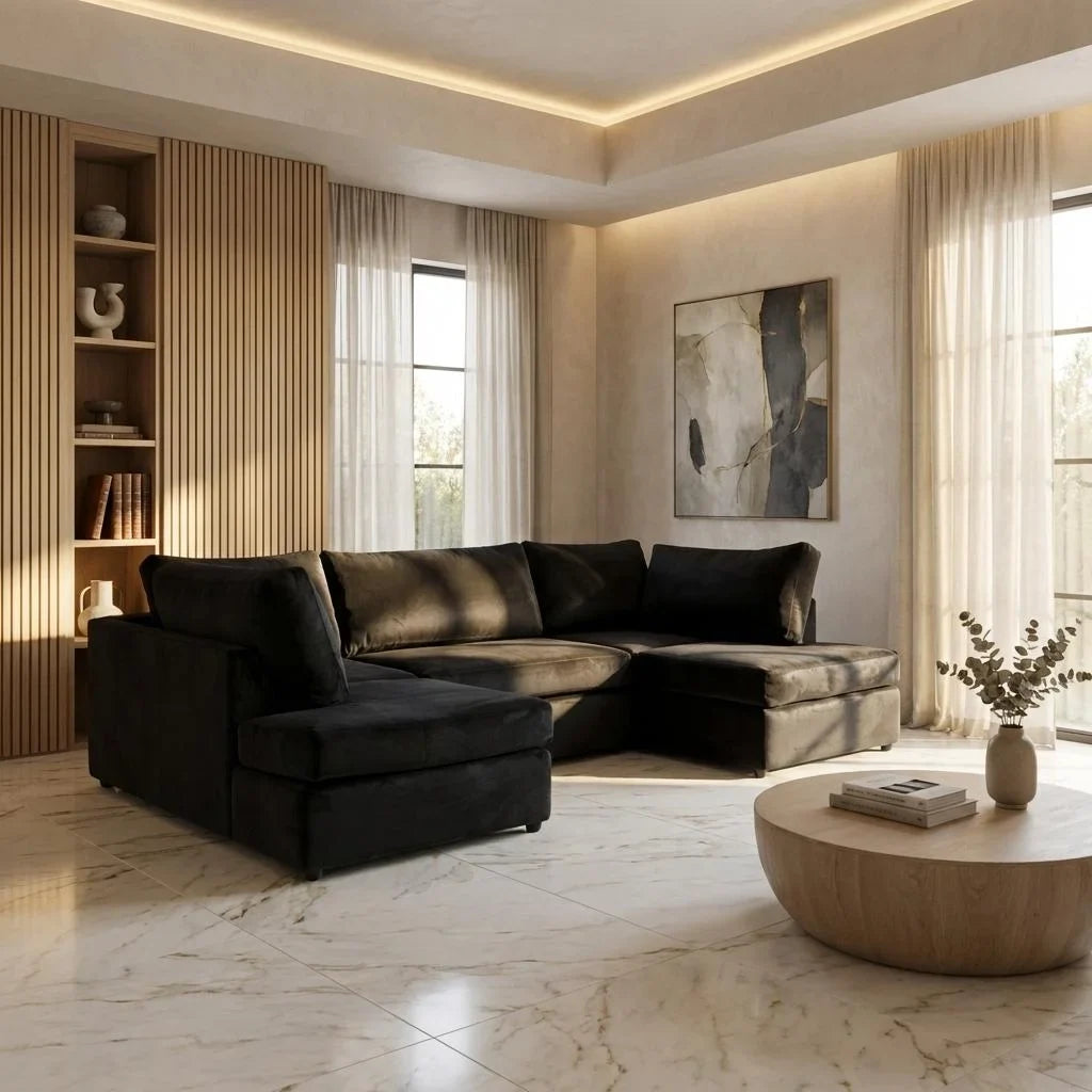 Lorien Fabric Living Room Sofa