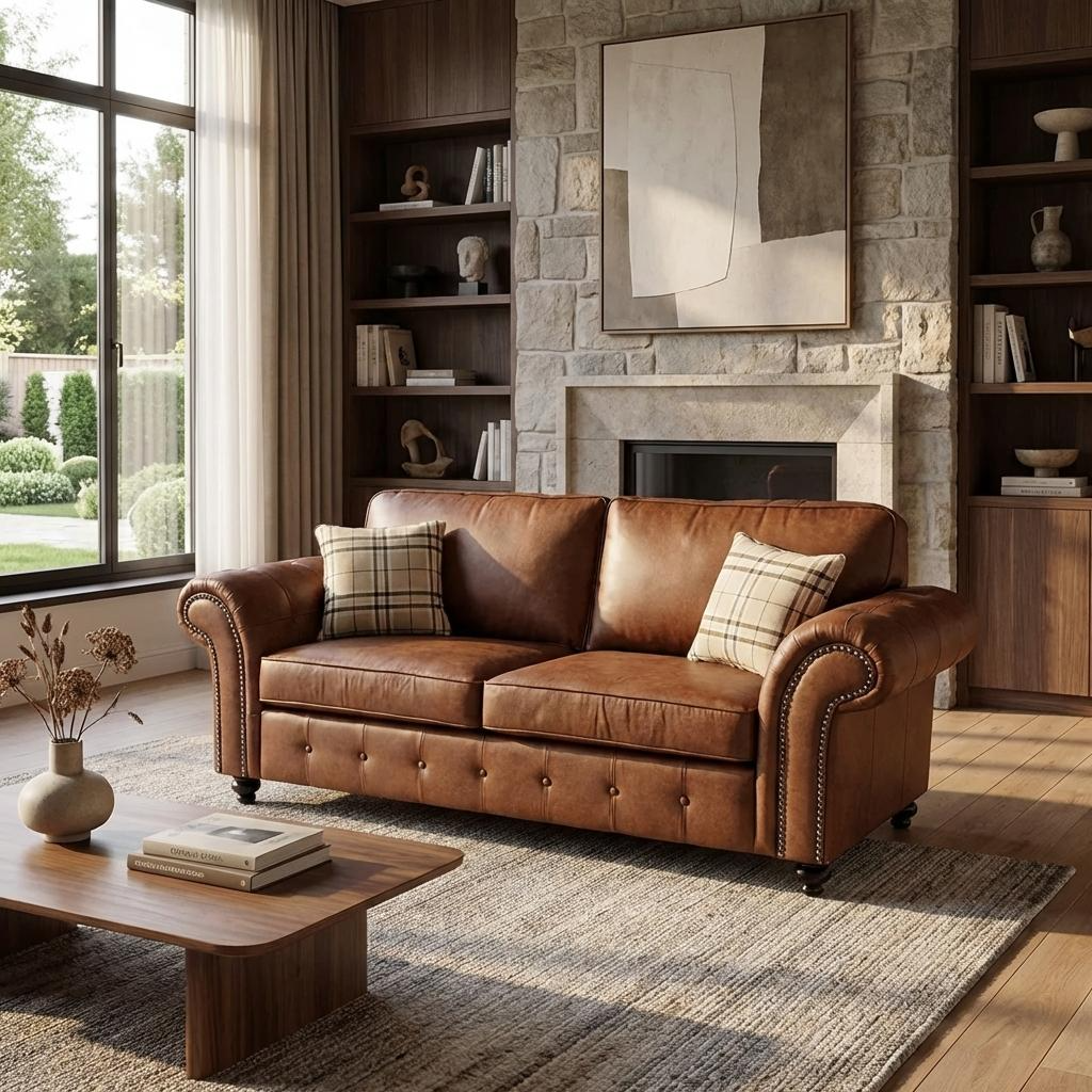 Oakland Fabric Living Room Sofa
