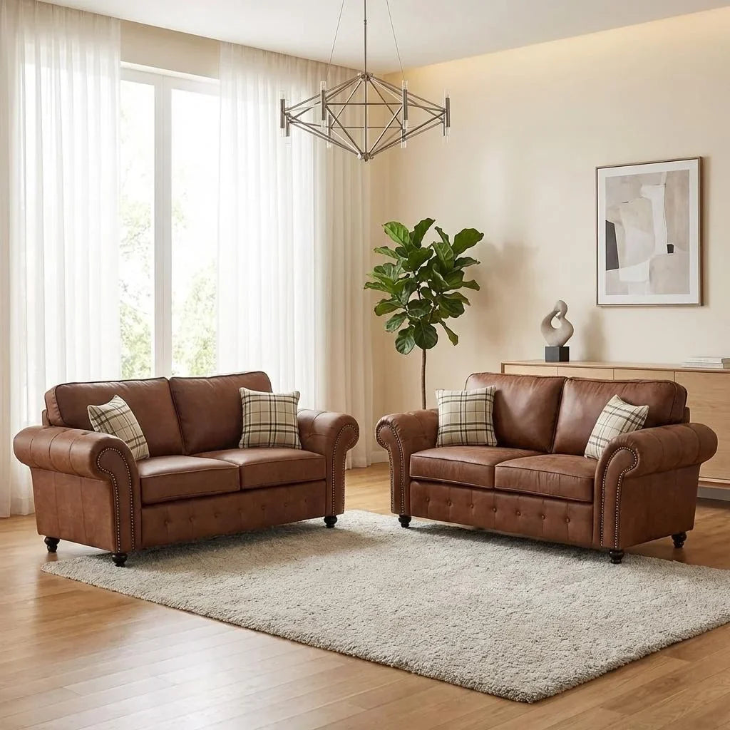 Oakland Fabric Living Room Sofa