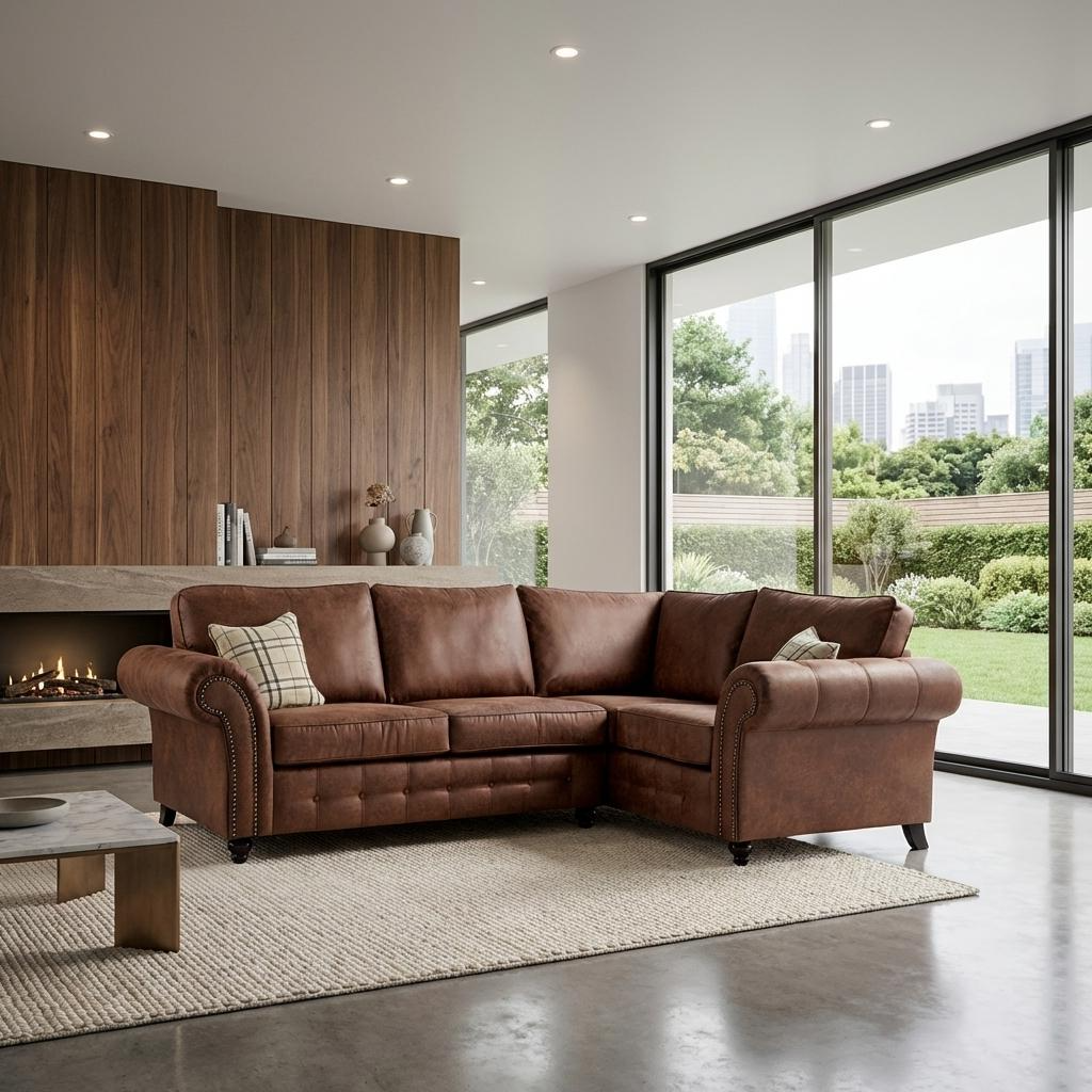 Oakland Fabric Living Room Sofa