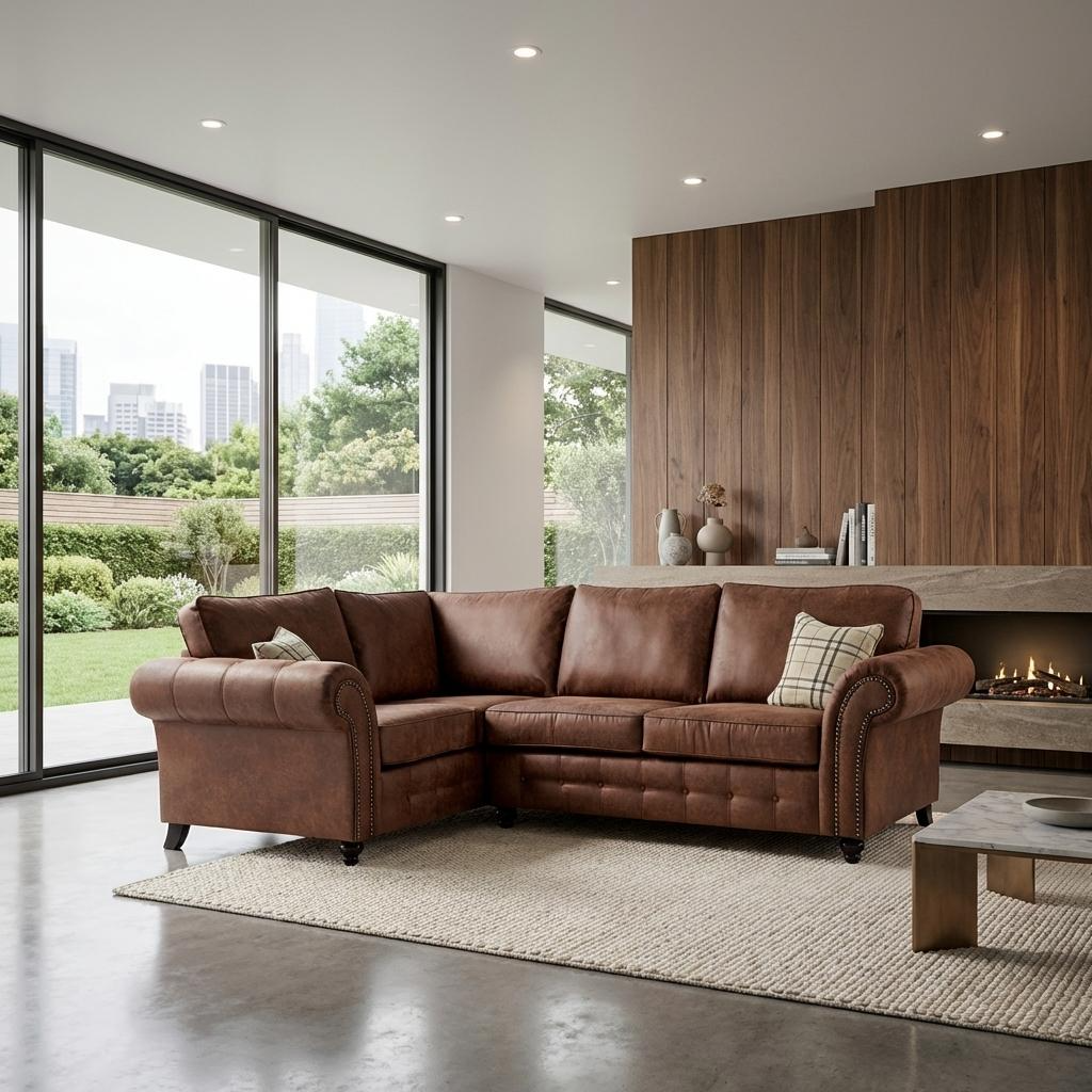 Oakland Fabric Living Room Sofa