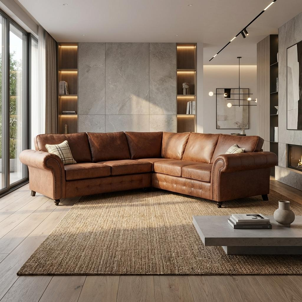 Oakland Fabric Living Room Sofa