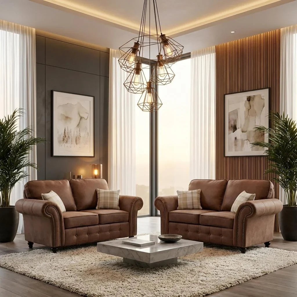 Oakland Fabric Living Room Sofa