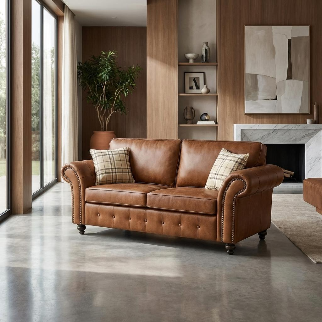Oakland Fabric Living Room Sofa