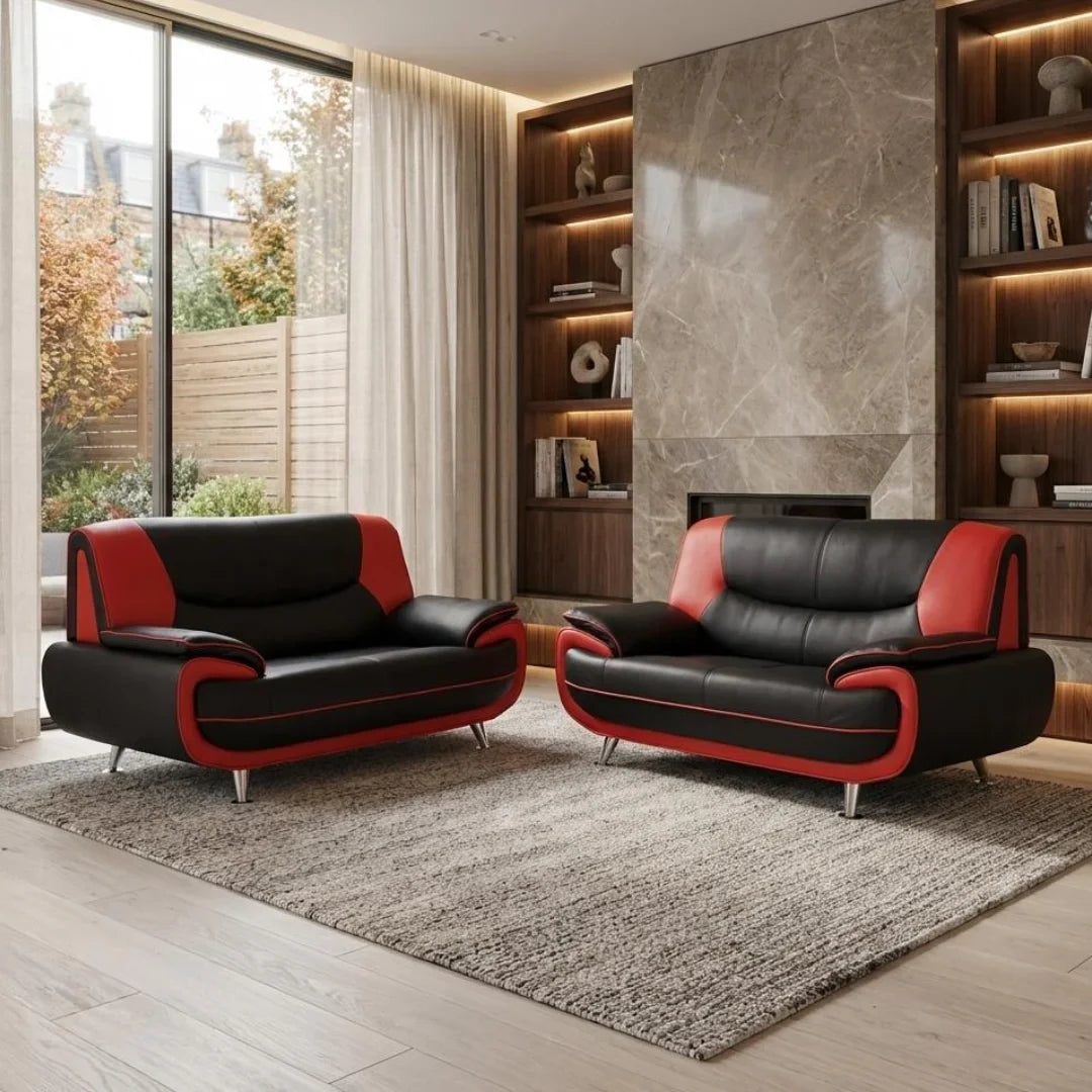 Palermo Faux Leather Living Room Sofa